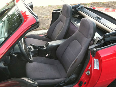 Mazda Miata 1990-2008 Iggee S.leather Custom Seat Cover 13 Colors Available