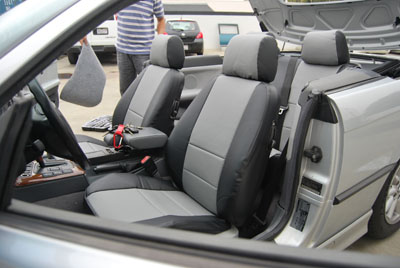 Bmw 3 series convertible seat covers #2