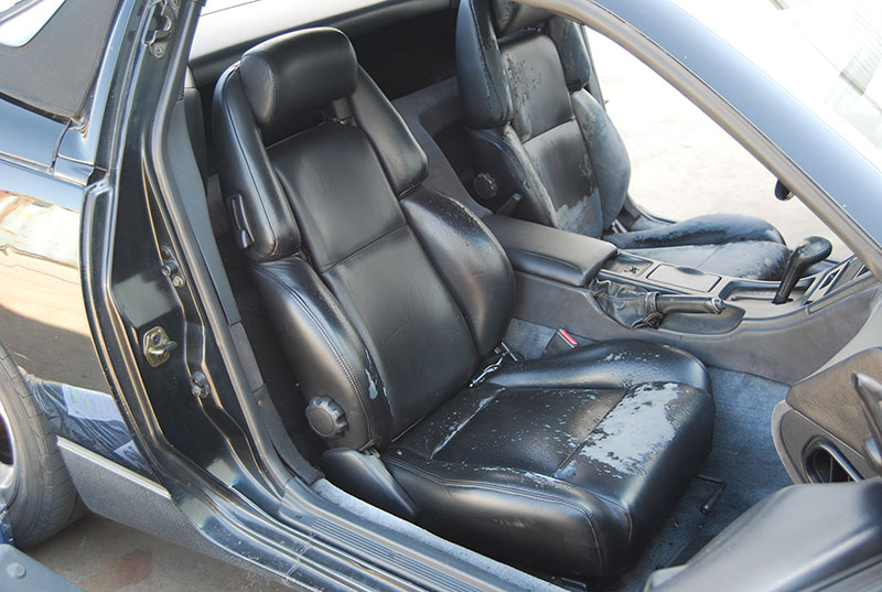 Nissan 300zx leather seat covers #1