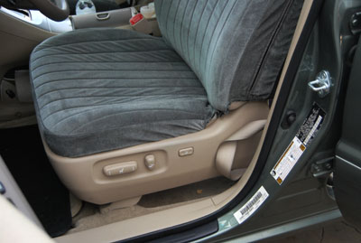 Seat covers for toyota highlander 2006