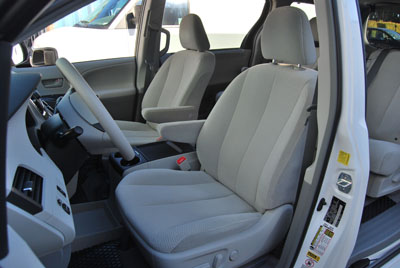 2011 Toyota sienna seat covers