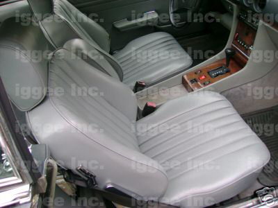 MERCEDES BENZ 500SL560SL 1986 1991 S.LEATHER SEAT COVER  