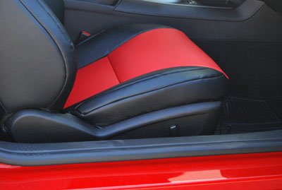 CHEVY CAMARO 2010 2012 VINYL CUSTOM SEAT COVER  