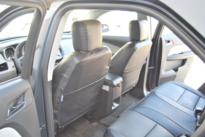 GMC TERRAIN 2012 S. LEATHER CUSTOM FIT SEAT COVER  