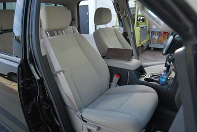 FORD EXPLORER SPORTTRAC 2006-2012 LEATHER-LIKE CUSTOM SEAT COVER