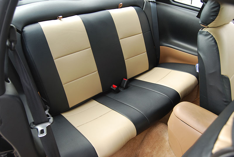 FORD MUSTANG 1994-2004 IGGEE S.LEATHER CUSTOM FIT SEAT COVER 13COLORS ...