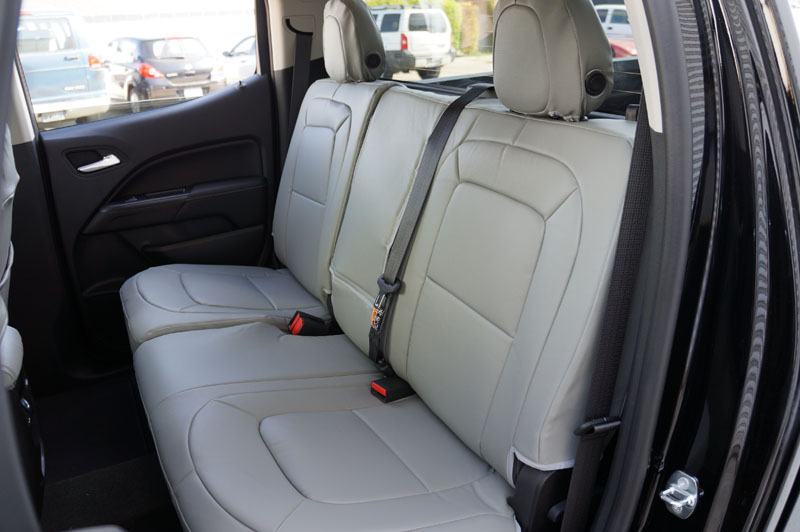 GMC CANYON 2015-2016 LEATHER-LIKE CUSTOM FIT SEAT COVER | eBay